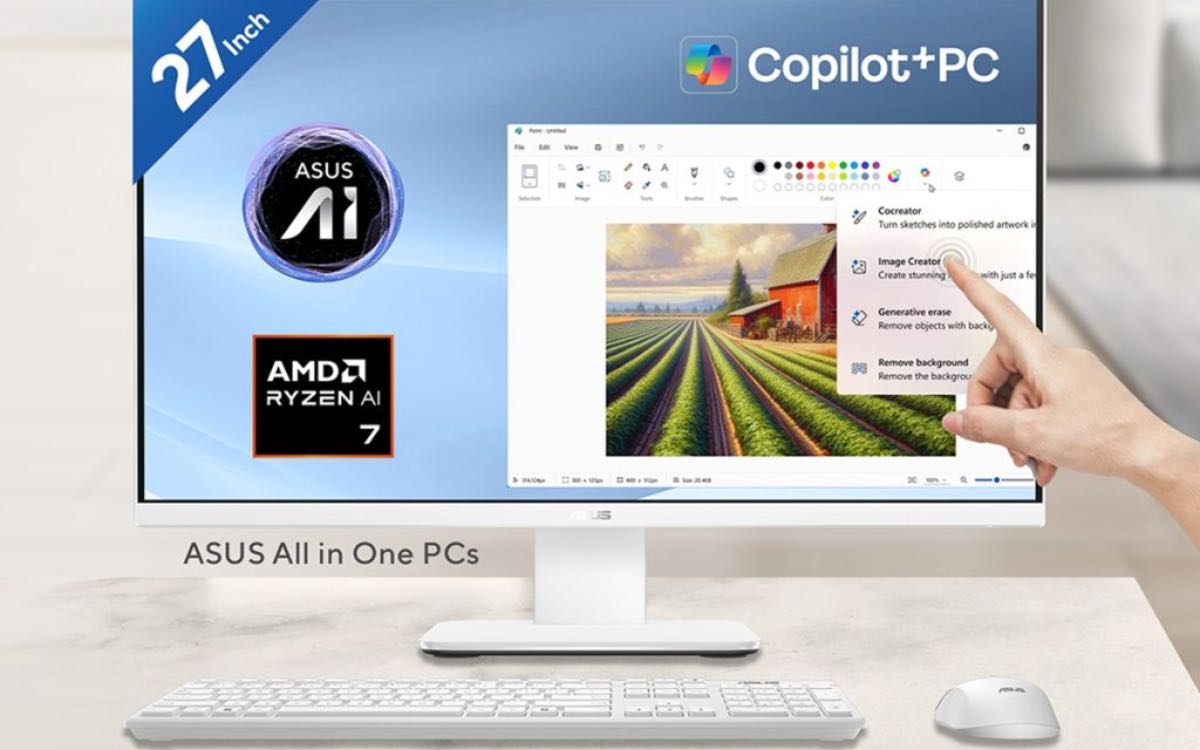 ASUS VM670KA AiO | తొలి ఏఐ ఆలిన్ వన్ పీసీని లాంచ్ చేసిన అసుస్.. జీరో డౌన్ పేమెంట్తో కొనవచ్చు..