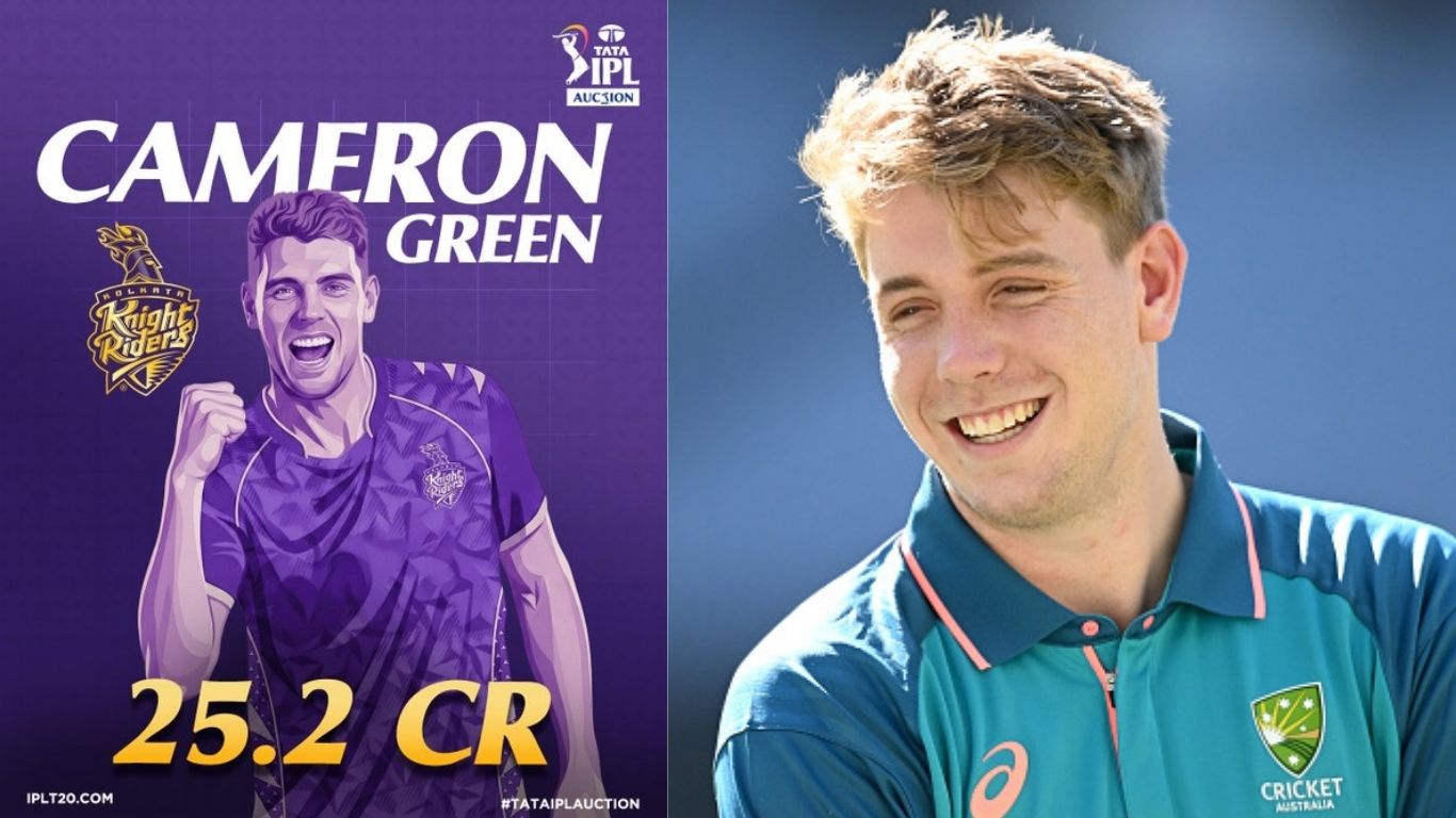 Ipl Auction | కామెరూన్ గ్రీన్కు జాక్పాట్ - ఐపీఎల్ వేలంలో అత్యధిక ధర పలికిన ఫారిన్ ప్లేయర్గా రికార్డ్