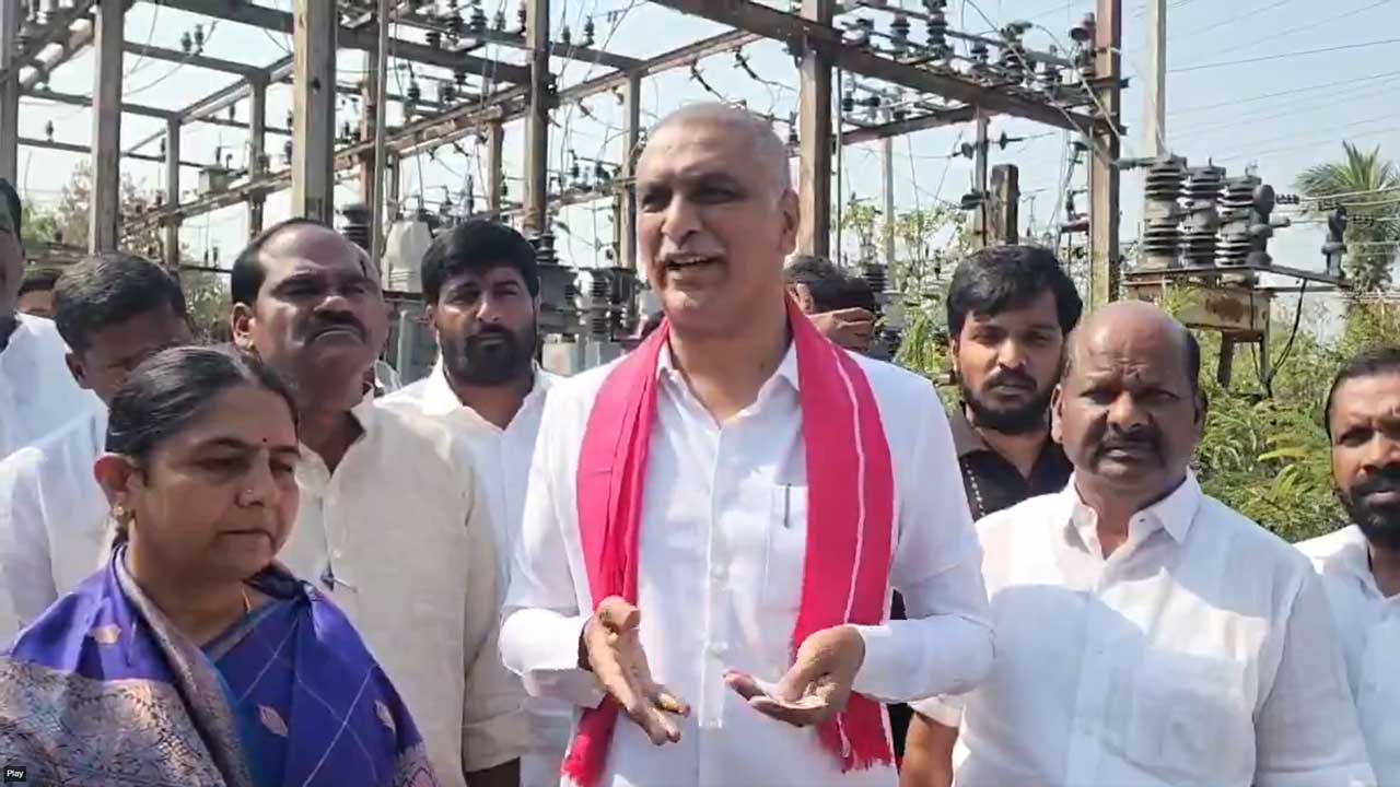 Harish Rao | చెప్పుడు 24.. ఇచ్చుడు 12 గంటలు.. కరెంట్ కోతలపై హరీశ్రావు ఫైర్