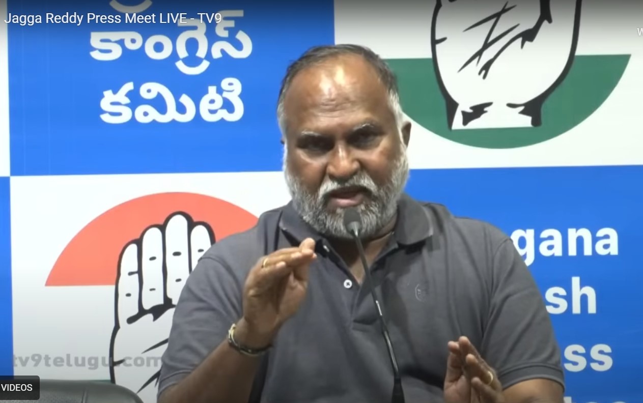 Jagga Reddy | జర్నలిస్టుల అర్ధరాత్రి అరెస్టులను ఖండించిన జగ్గారెడ్డి