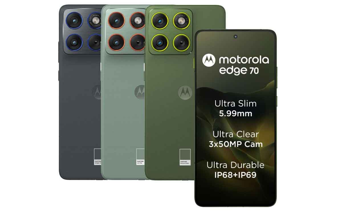 motorola edge 70 | అద్భుతమైన డిస్ప్లే, సౌండ్ క్వాలిటీ, ఏఐ ఫీచర్లతో లాంచ్ అయిన మోటోరోలా ఎడ్జ్ 70 స్మార్ట్ ఫోన్..!