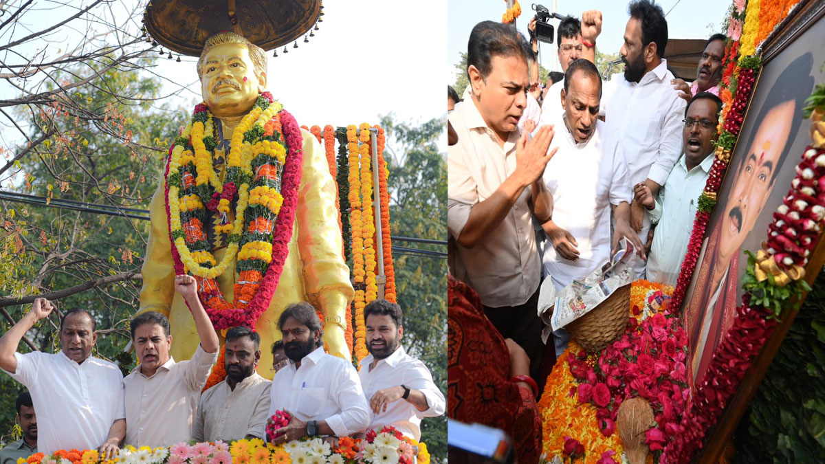 KTR | పీజేఆర్ నిఖార్సైన మాస్ లీడర్: కేటీఆర్