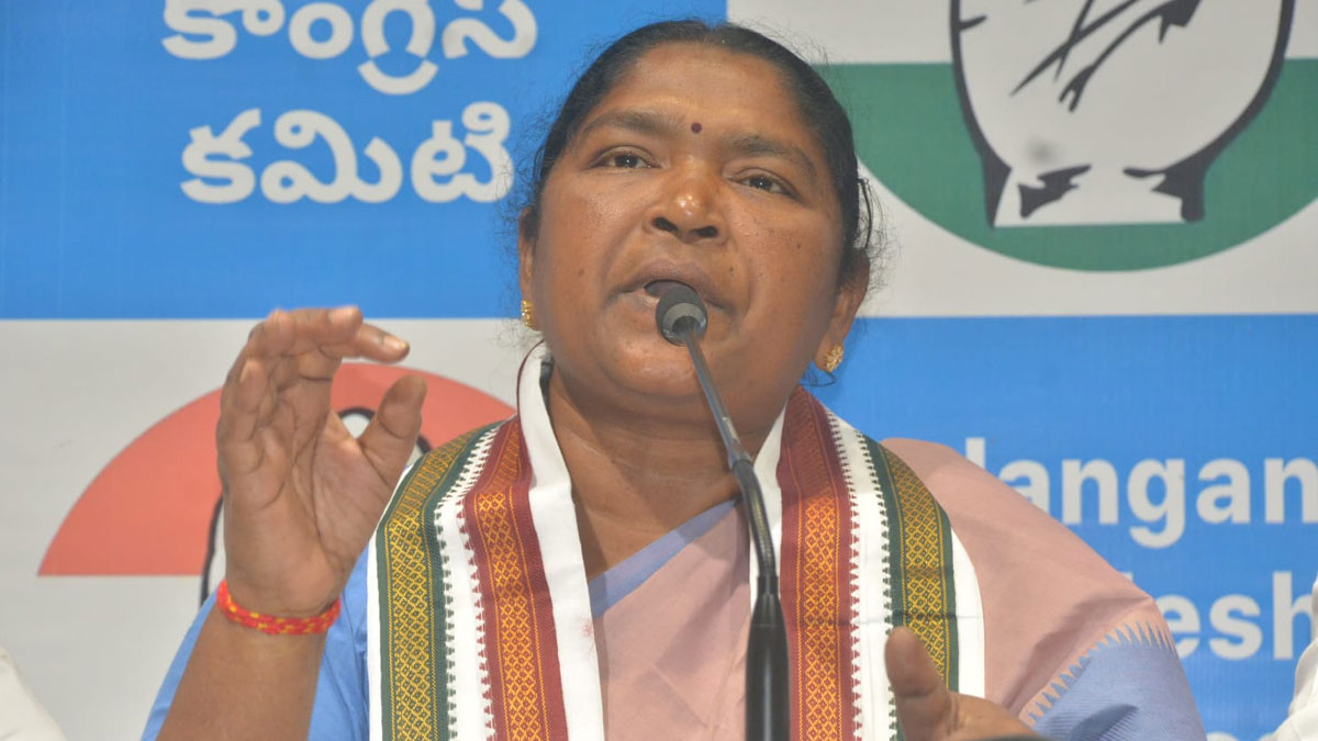 Seethakka | గాంధీని మరోసారి బీజేపీ హత్య చేసింది