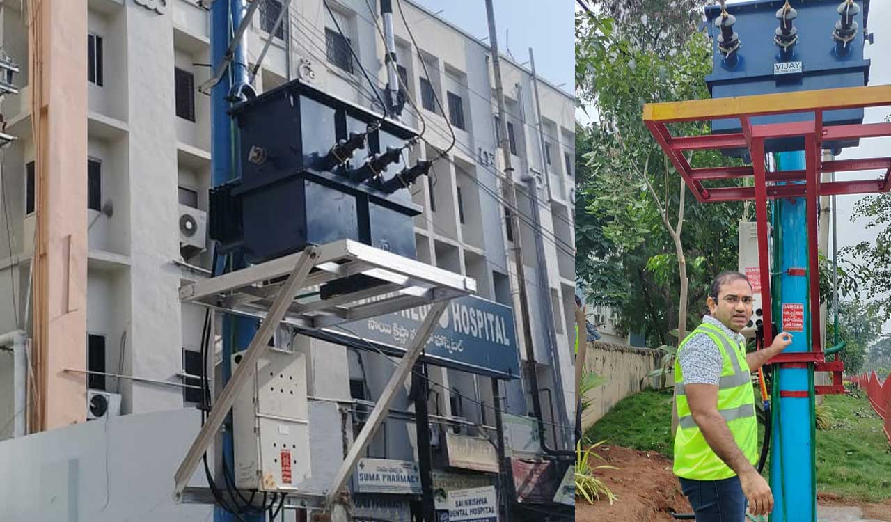 TGSPDCL | డిస్ట్రిబ్యూషన్ ట్రాన్స్ఫార్మర్ ఏర్పాటులో నూతన విధానం: ముషారఫ్ ఫరూఖీ