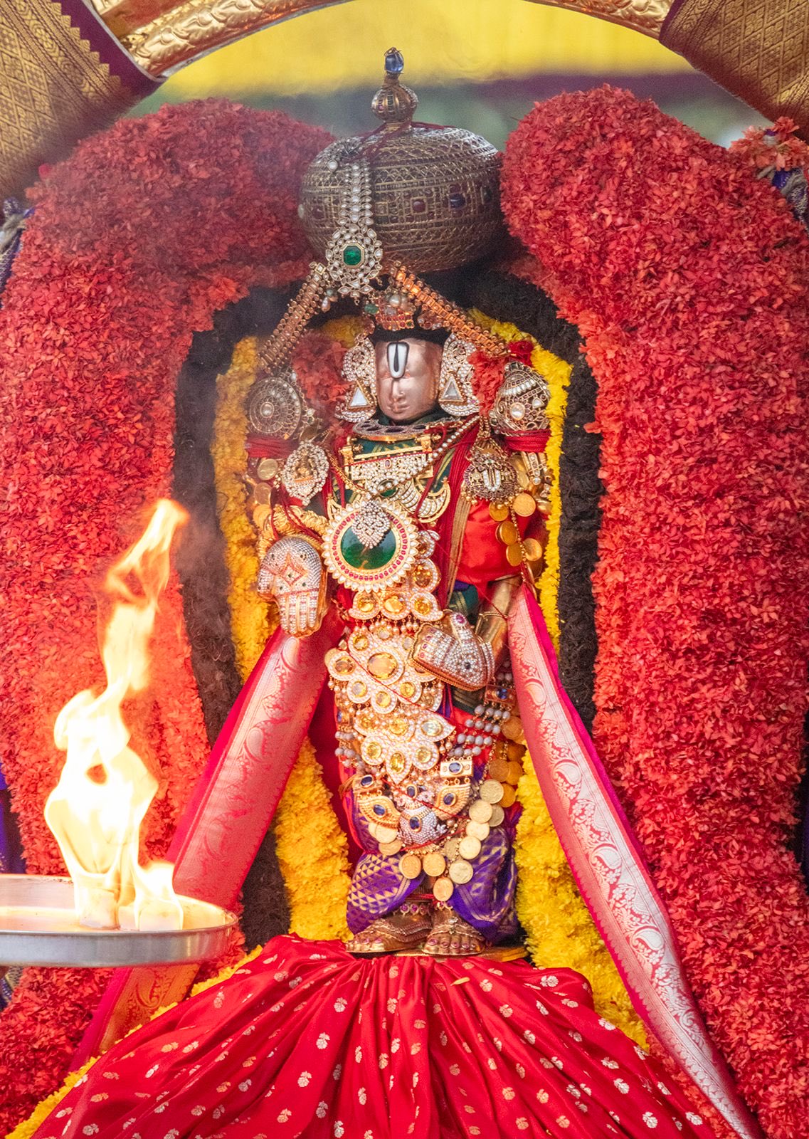 మలయప్ప స్వామివారు వేకువజామున 5.30 గంటల నుంచి రాత్రి 9 గంటల వరకు స్వామివారు సూర్యప్రభ, చిన్నశేష, గరుడ, హనుమ, కల్పవృక్ష, సర్వభూపాల, చంద్రప్రభ వాహనాలపై భక్తులను అనుగ్రహించారు.