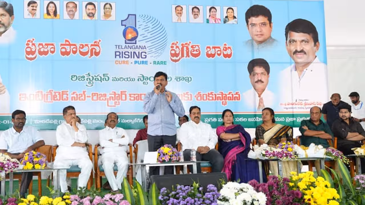 Ponguleti Srinivas Reddy | అక్రమాలను ఉక్కుపాదంతో అణచివేస్తాం.. రిజిస్ట్రేషన్ శాఖలో సంస్కరణలు: మంత్రి పొంగులేటి