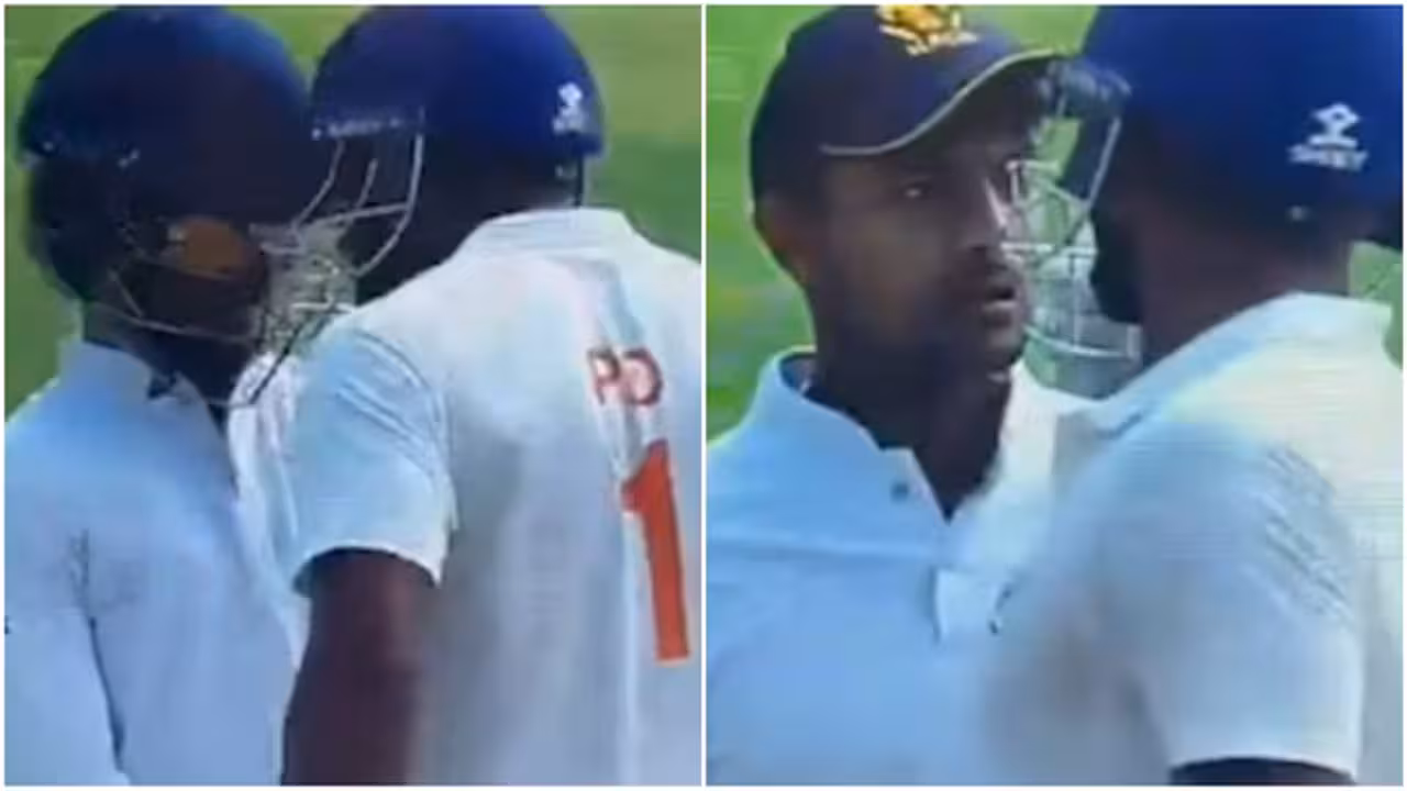 Ranji Trophy | రంజీ ఫైనల్లో హైటెన్షన్.. కర్నాటక ఆటగాడిని హెల్మెట్తో ఢీకొట్టిన జమ్మూ కెప్టెన్..!