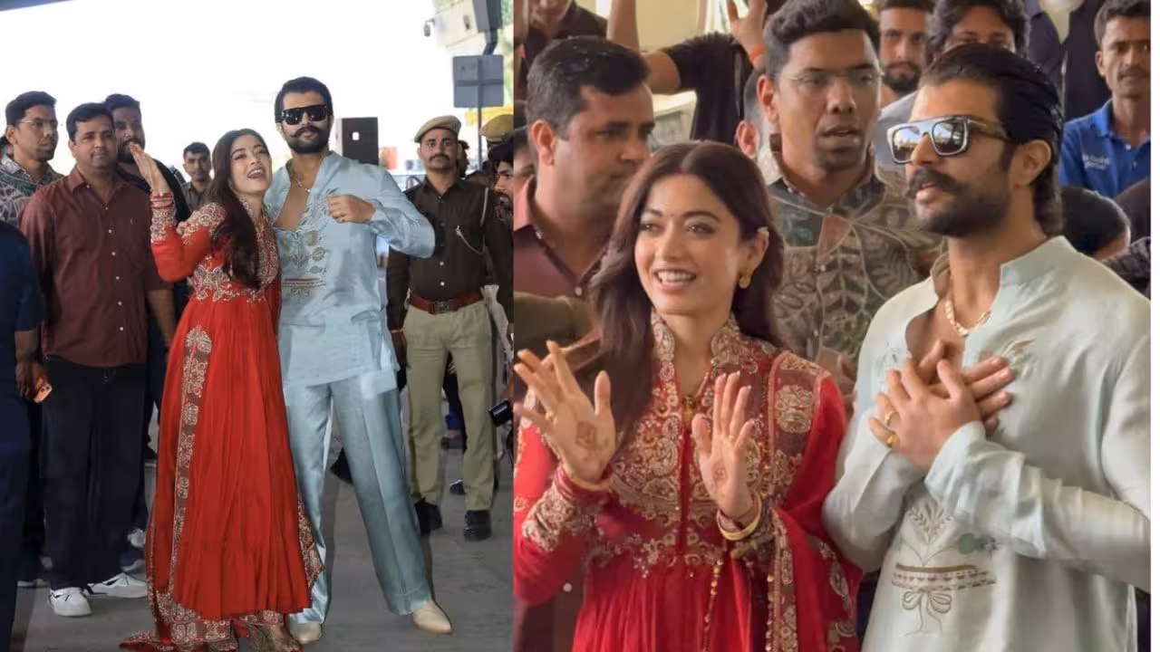 Vijay Rashmika Wedding | ఎయిర్పోర్ట్లో విజయ్, రష్మిక – పెళ్లి తర్వాత తొలిసారి జంటగా అభిమానుల ముందుకు…