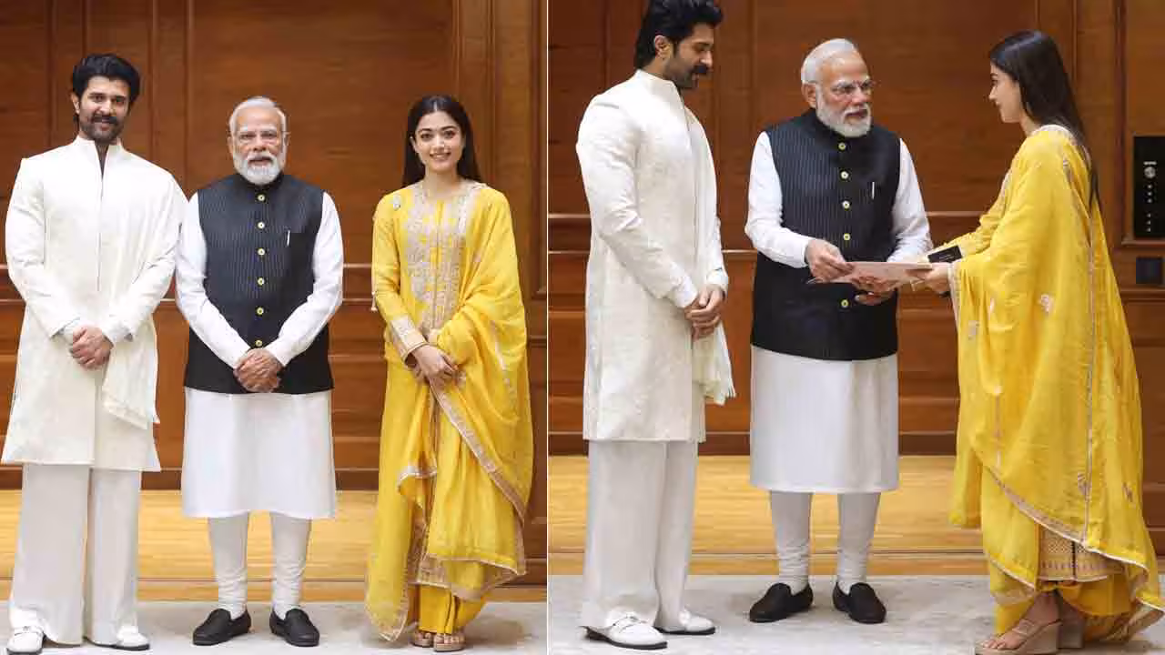 Virosh | ప్రధాని మోదీని కలిసిన విరోష్ జోడీ.. రిసెప్షన్కు ఆహ్వానం