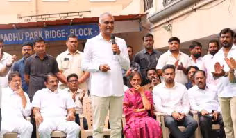 Harish Rao | రేవంత్ వేసే ప్రతి అడుగు వెనక భూముల కబ్జాలు.. రియల్ ఎస్టేట్ వ్యాపారమే: హరీశ్ రావు