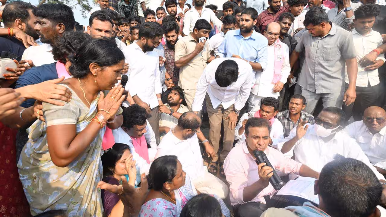 KTR | కూల్చిన చోటే కట్టిస్తం.. వెలుగుమట్ల బాధితులకు కేటీఆర్ భరోసా