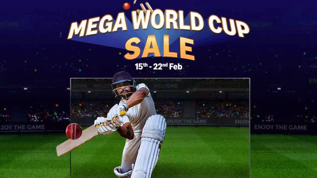 Mega World Cup Sale 2026 | అమెజాన్లో మెగా వరల్డ్ కప్ సేల్ మళ్లీ షురూ.. స్మార్ట్ టీవీలపై 65 శాతం డిస్కౌంట్..