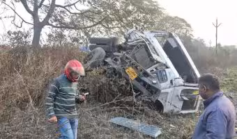 Odisha | పోలీసుల వాహనాన్ని ఢీకొన్న ట్రక్కు.. ఐదుగురు దుర్మరణం