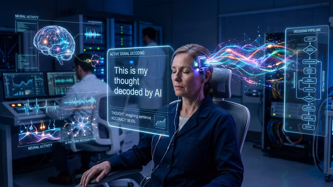 Artificial intelligence | మైండ్ని చదవొచ్చు..! మనసులోని మాటలు తెరపై ఆవిష్కృతం