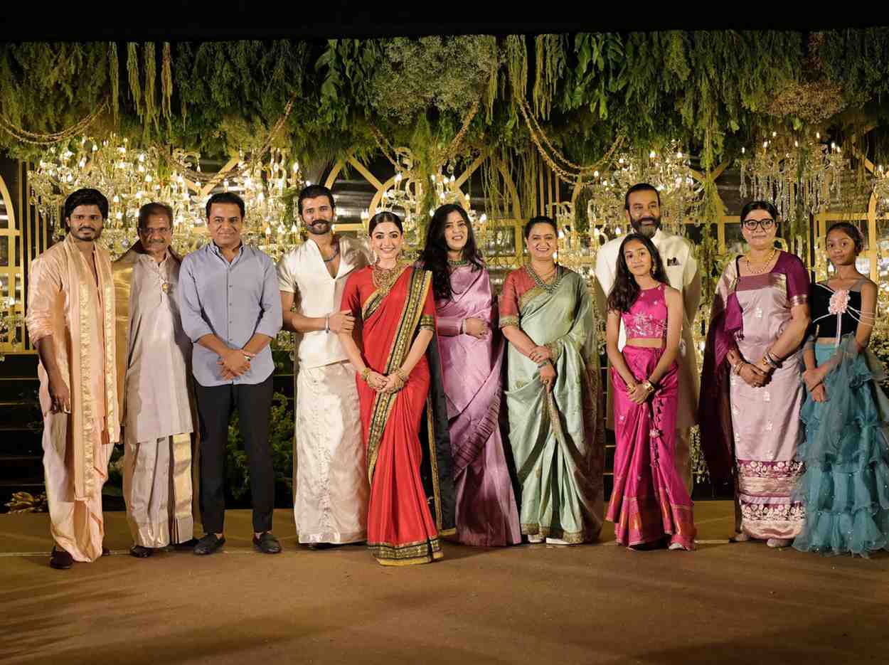 Virosh Wedding | గ్రాండ్గా విరోష్ రిసెప్షన్ – హాజరైన సినీ , రాజకీయ ప్రముఖులు - Image 4