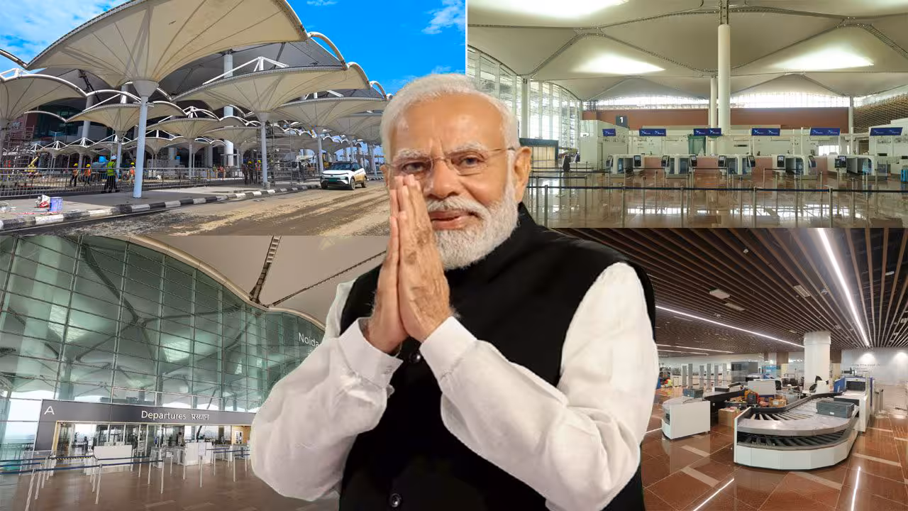 PM Modi | జేవర్ అంతర్జాతీయ ఎయిర్పోర్ట్ రేపు ప్రారంభించనున్న మోదీ..!