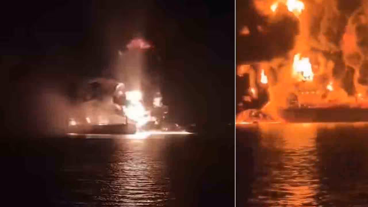 Iran targeted two oil tankers | అమెరికా ఆయిల్ ట్యాంకర్పై ఇరాన్ సూసైడ్ బోటుతో దాడి.. భారతీయుడు మృతి