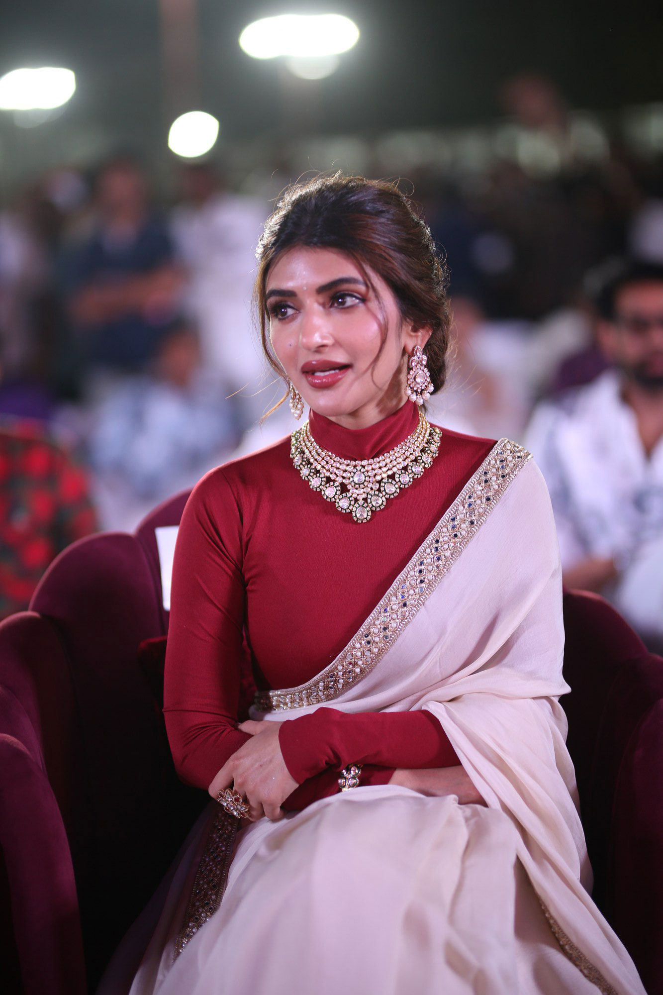 Sreeleela | దేవకన్యలా శ్రీలీల – ఉస్తాద్ భగత్సింగ్ ప్రీ రిలీజ్ ఈవెంట్కు స్పెషల్ అట్రాక్షన్ - Image 2