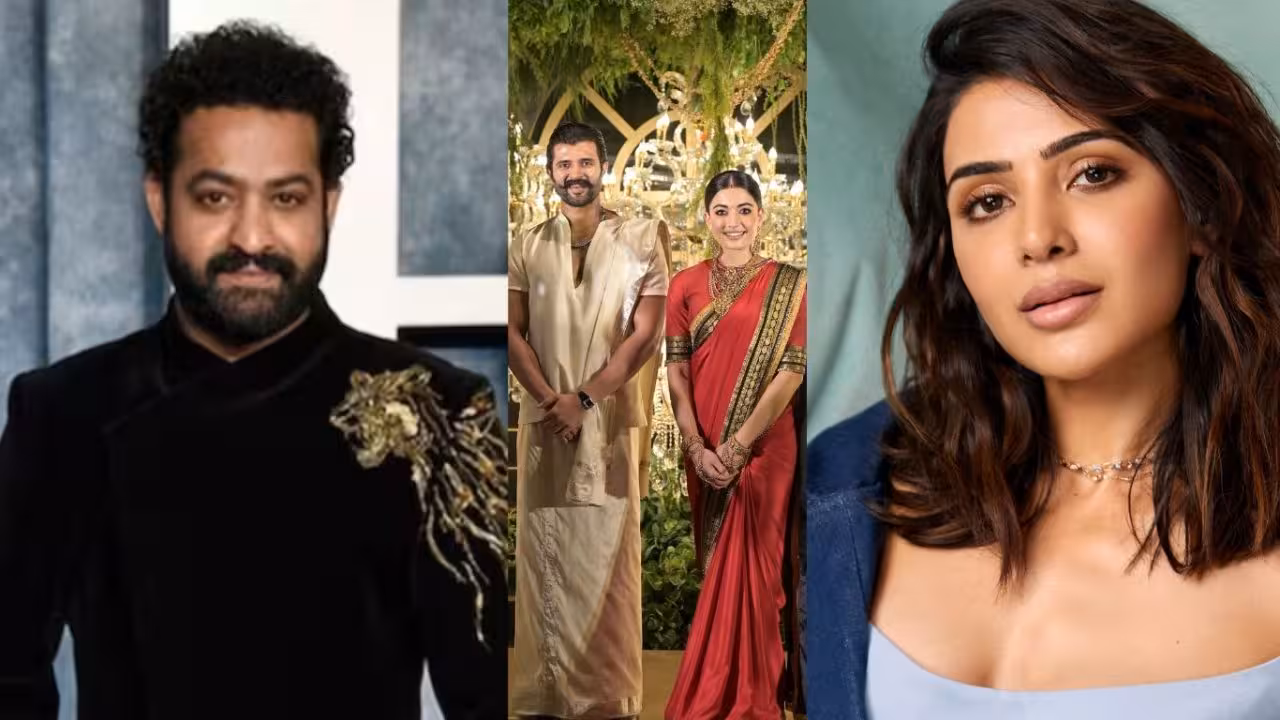 Virosh Reception | ప్రభాస్, ఎన్టీఆర్, సమంత… విజయ్, రష్మిక రిసెప్షన్లో కనిపించని టాలీవుడ్ స్టార్స్ వీళ్లే