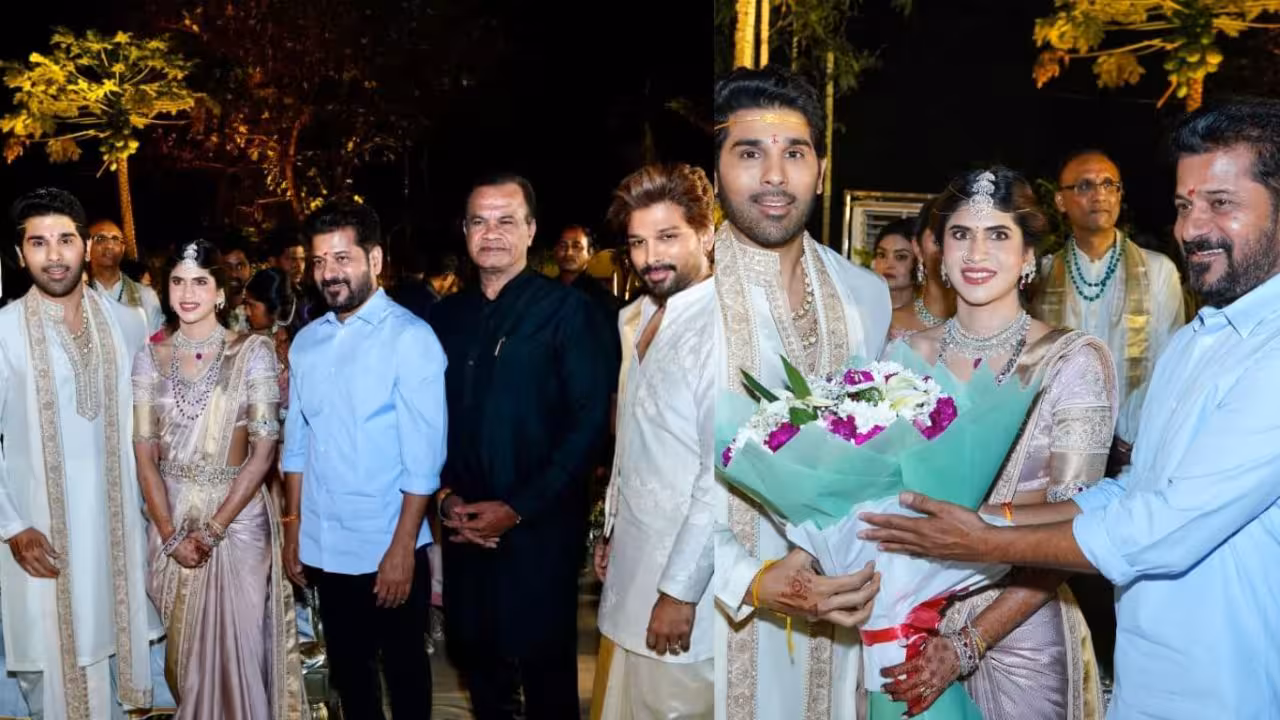 Allu Sirish Wedding | ఘనంగా అల్లు శిరీష్, నయనిక పెళ్లి – హాజరైన సీఎం రేవంత్ రెడ్డి