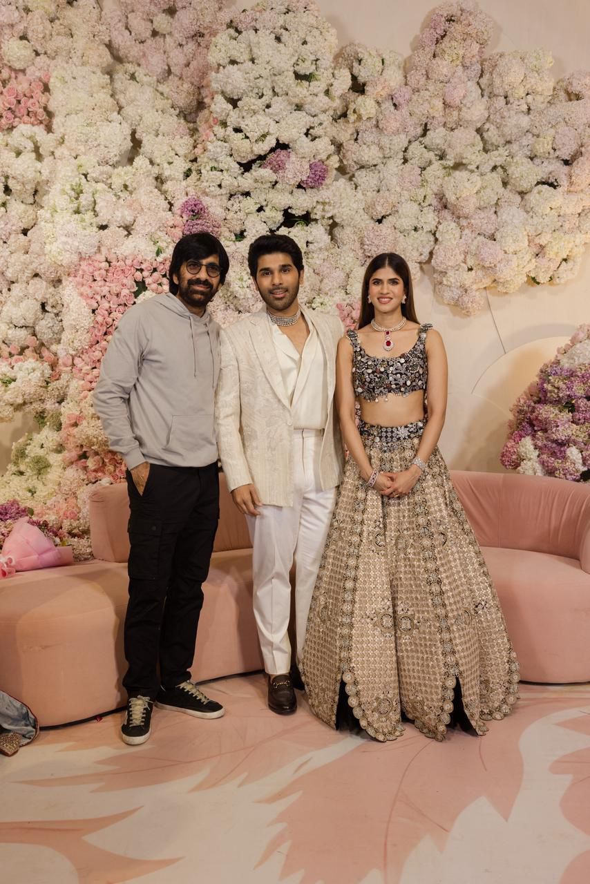 Allu Sirish | అల్లు శిరీష్, నయనిక ప్రీ వెడ్డింగ్ రిసెప్షన్ – టాలీవుడ్ స్టార్స్ సందడి - Image 10