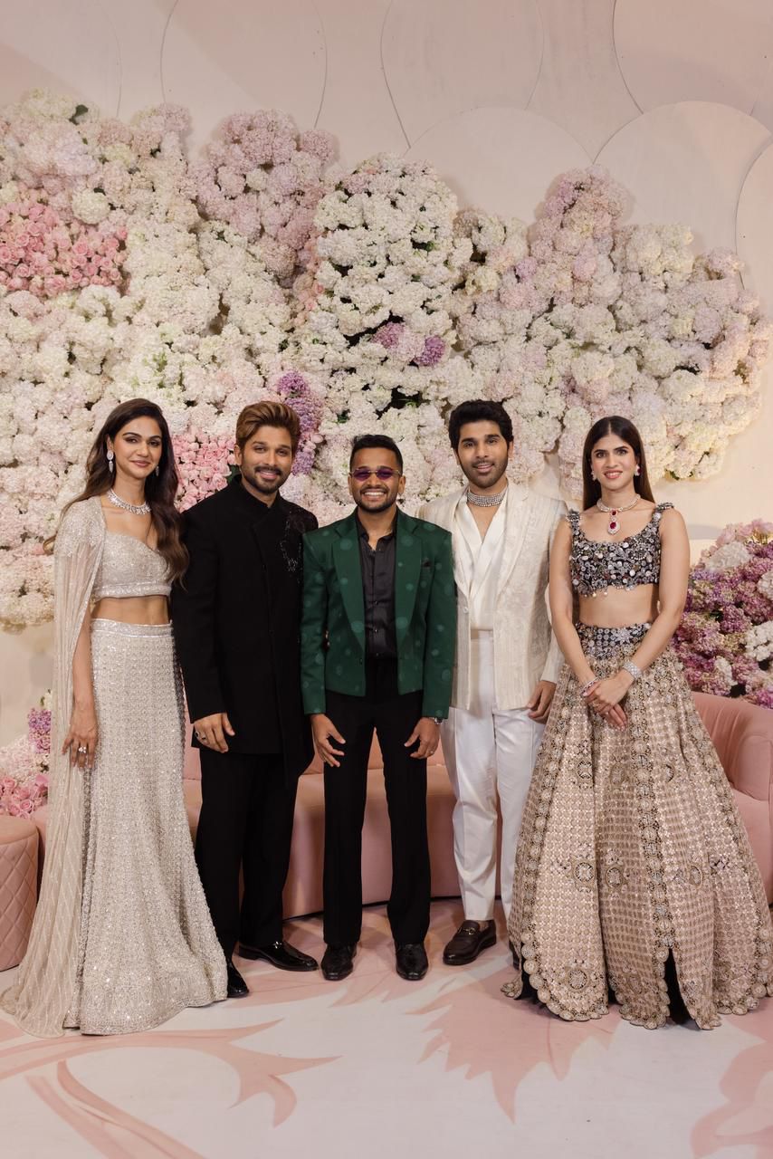 Allu Sirish | అల్లు శిరీష్, నయనిక ప్రీ వెడ్డింగ్ రిసెప్షన్ – టాలీవుడ్ స్టార్స్ సందడి - Image 6