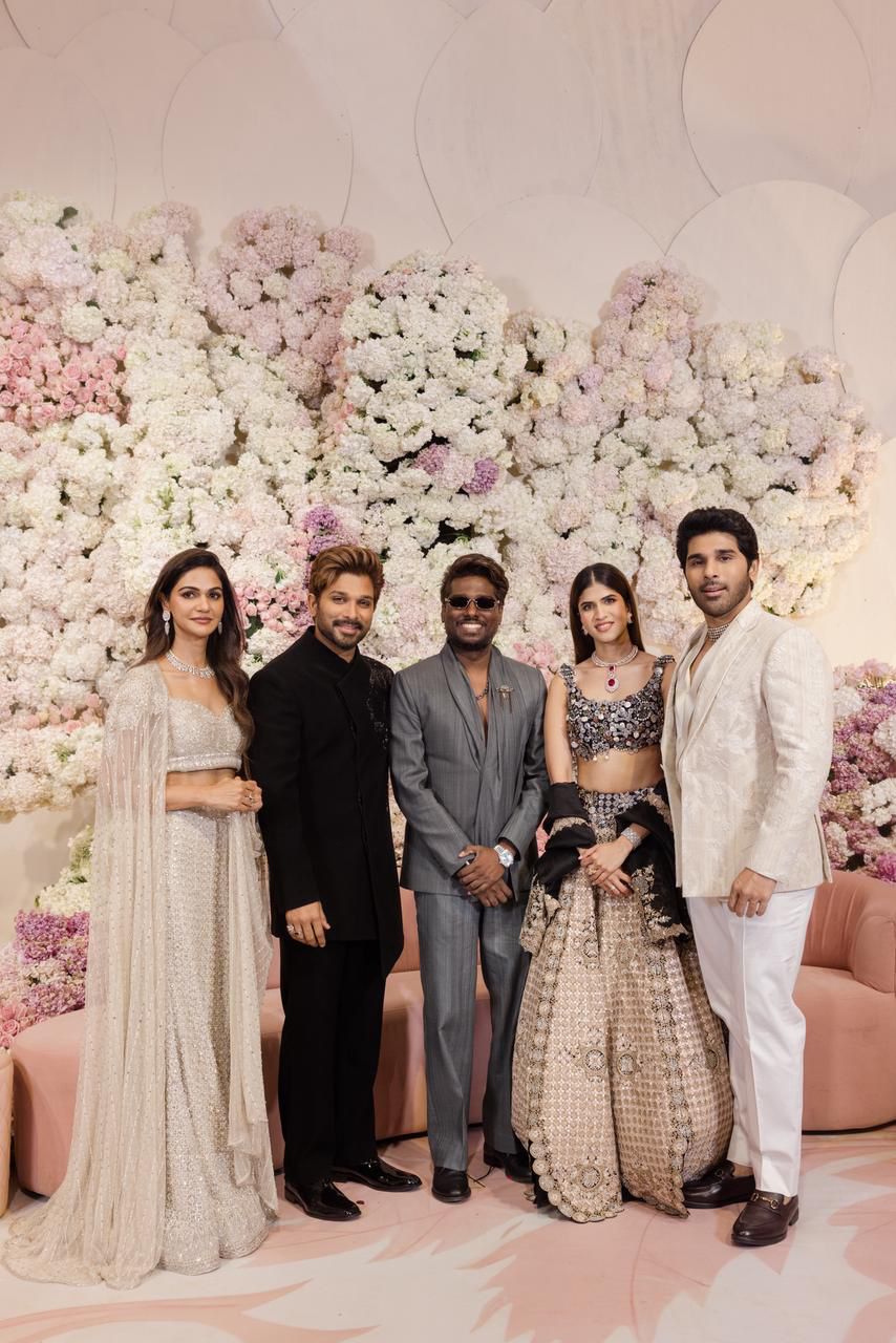 Allu Sirish | అల్లు శిరీష్, నయనిక ప్రీ వెడ్డింగ్ రిసెప్షన్ – టాలీవుడ్ స్టార్స్ సందడి - Image 5