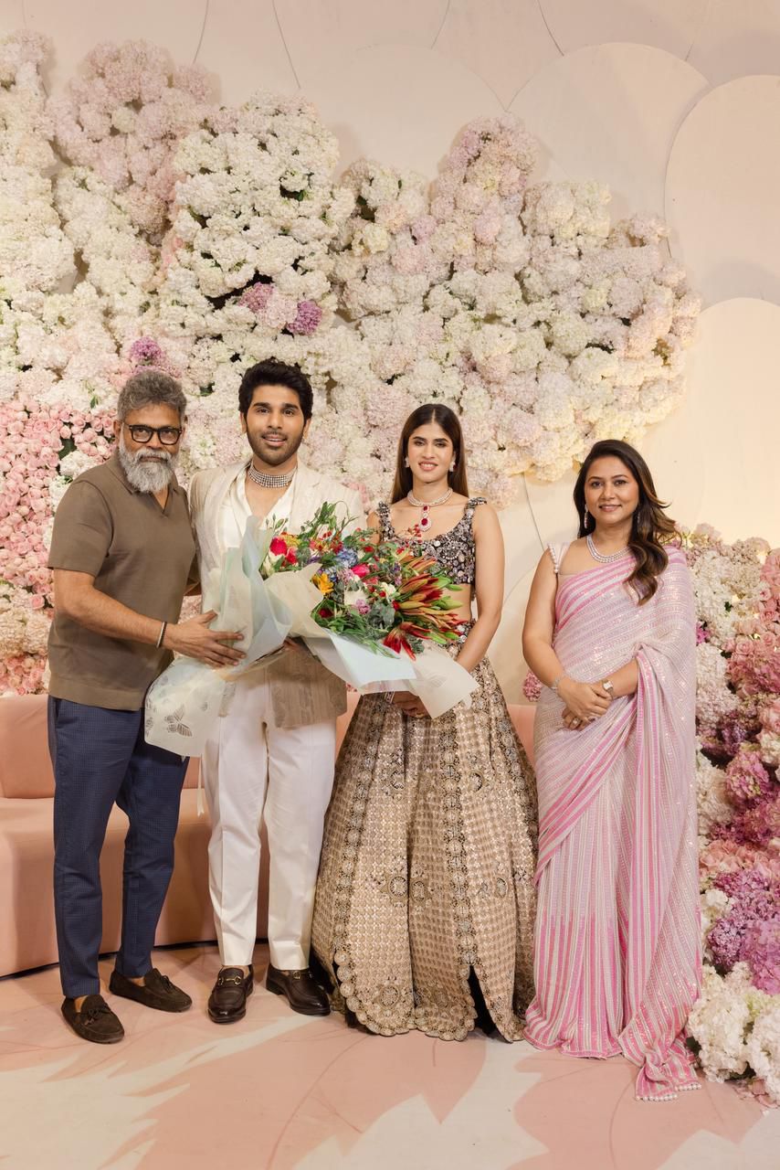 Allu Sirish | అల్లు శిరీష్, నయనిక ప్రీ వెడ్డింగ్ రిసెప్షన్ – టాలీవుడ్ స్టార్స్ సందడి - Image 4