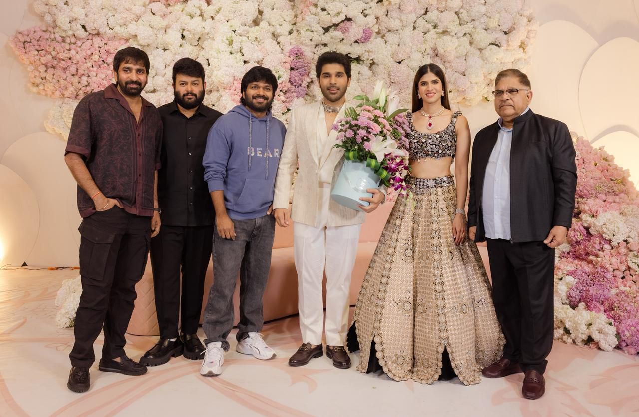 Allu Sirish | అల్లు శిరీష్, నయనిక ప్రీ వెడ్డింగ్ రిసెప్షన్ – టాలీవుడ్ స్టార్స్ సందడి - Image 7