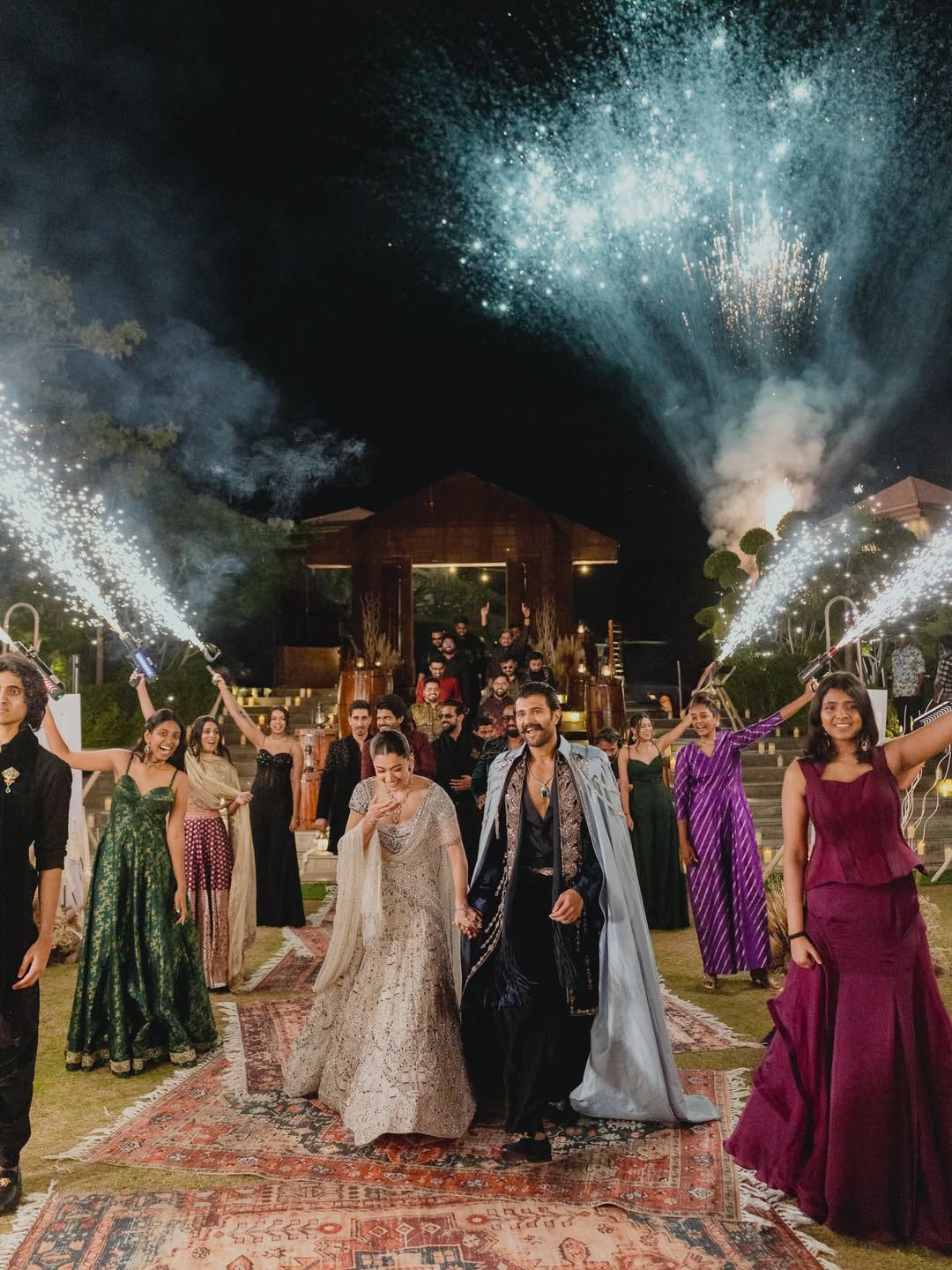 Vijay Rashmika Sangeet Pics | విరోష్ సంగీత్ వేడుక – కలిసి స్టెప్పులేసిన విజయ్, రష్మిక - Image 2
