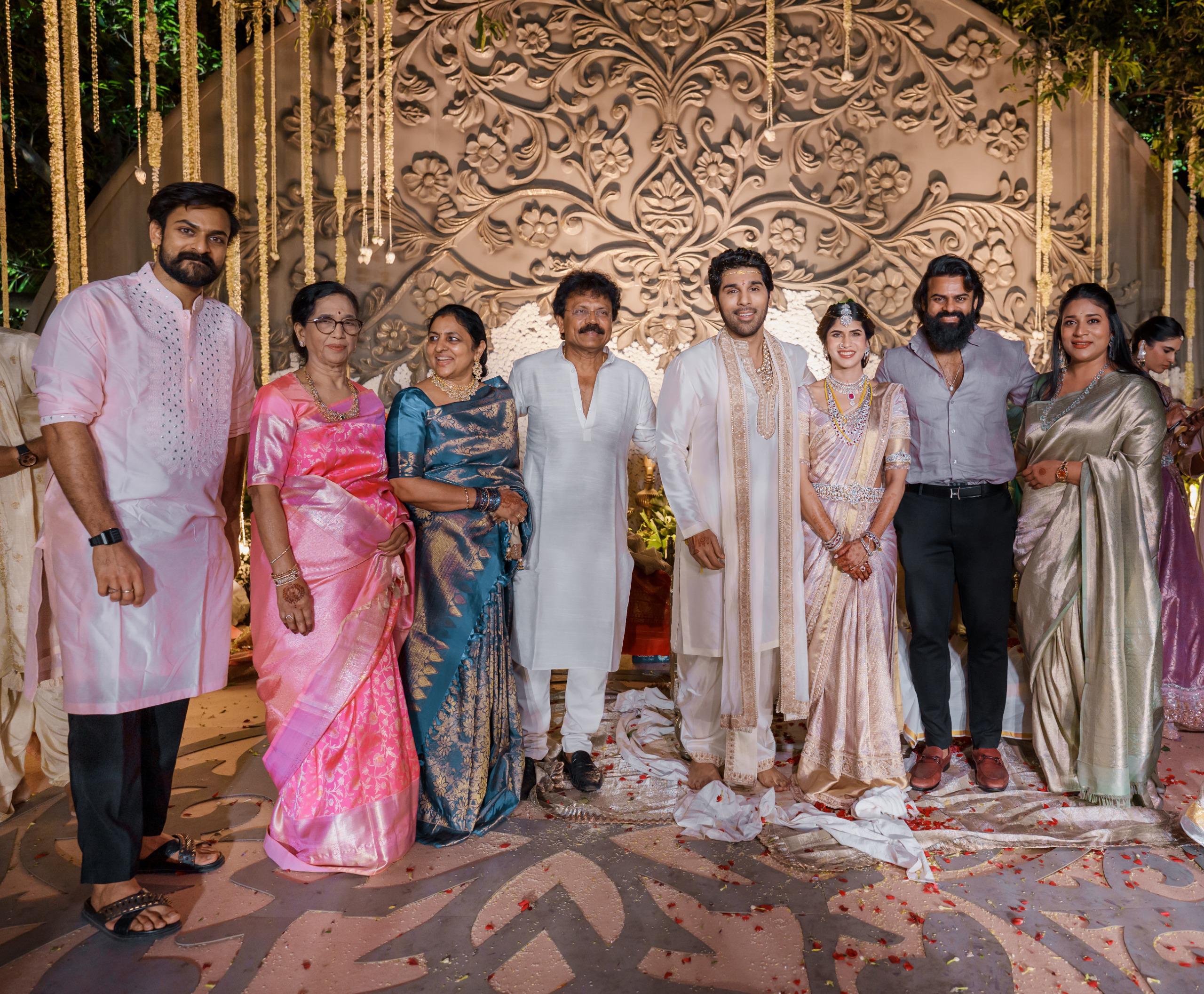 శిరీష్, నయనిక పెళ్లి ఫొటోలు సోషల్ మీడియాలో వైరల్ అవుతోన్నాయి.