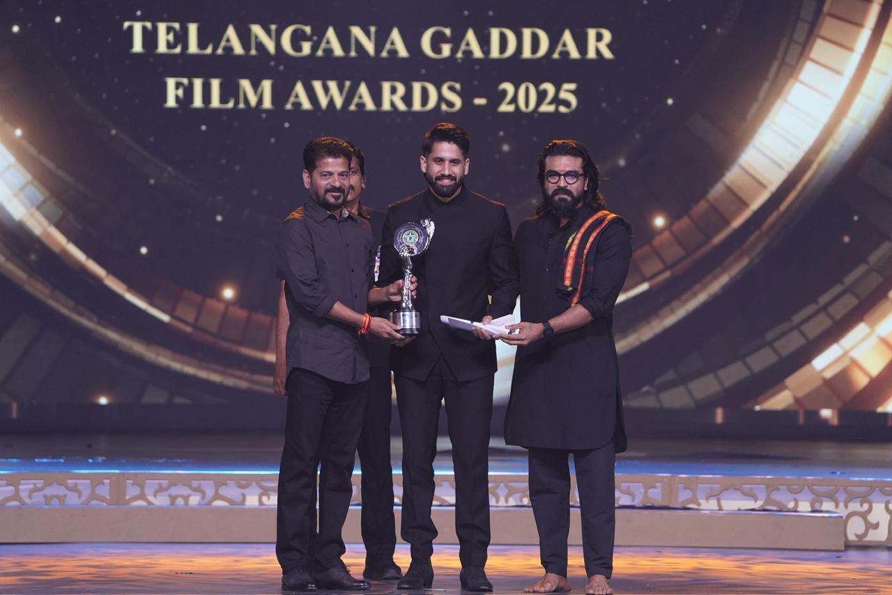 బెస్ట్ హీరోగా తండేల్ మూవీకిగాను నాగచైతన్య గద్దర్ అవార్డు సొంతం చేసుకున్నారు.