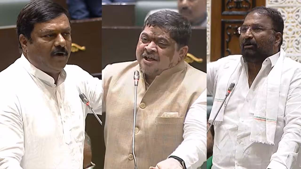 Alleti Maheshwar Reddy vs Ministers | ఏలేటి మహేశ్వర్ రెడ్డి వర్సెస్ మంత్రులు.. శాసనసభలో గాంధీ – గాడ్సే వివాదం