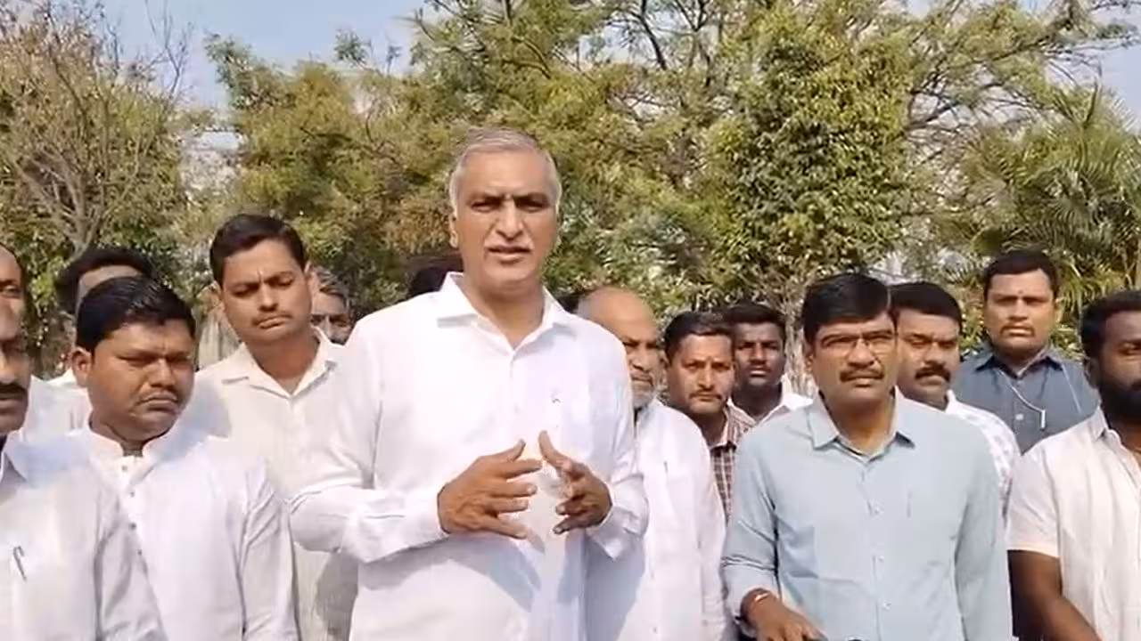 Harish Rao | ఒకప్పుడు కరువుతో అల్లాడిన సిద్దిపేటకు వరంలా మారిన కాళేశ్వరం: హరీశ్ రావు