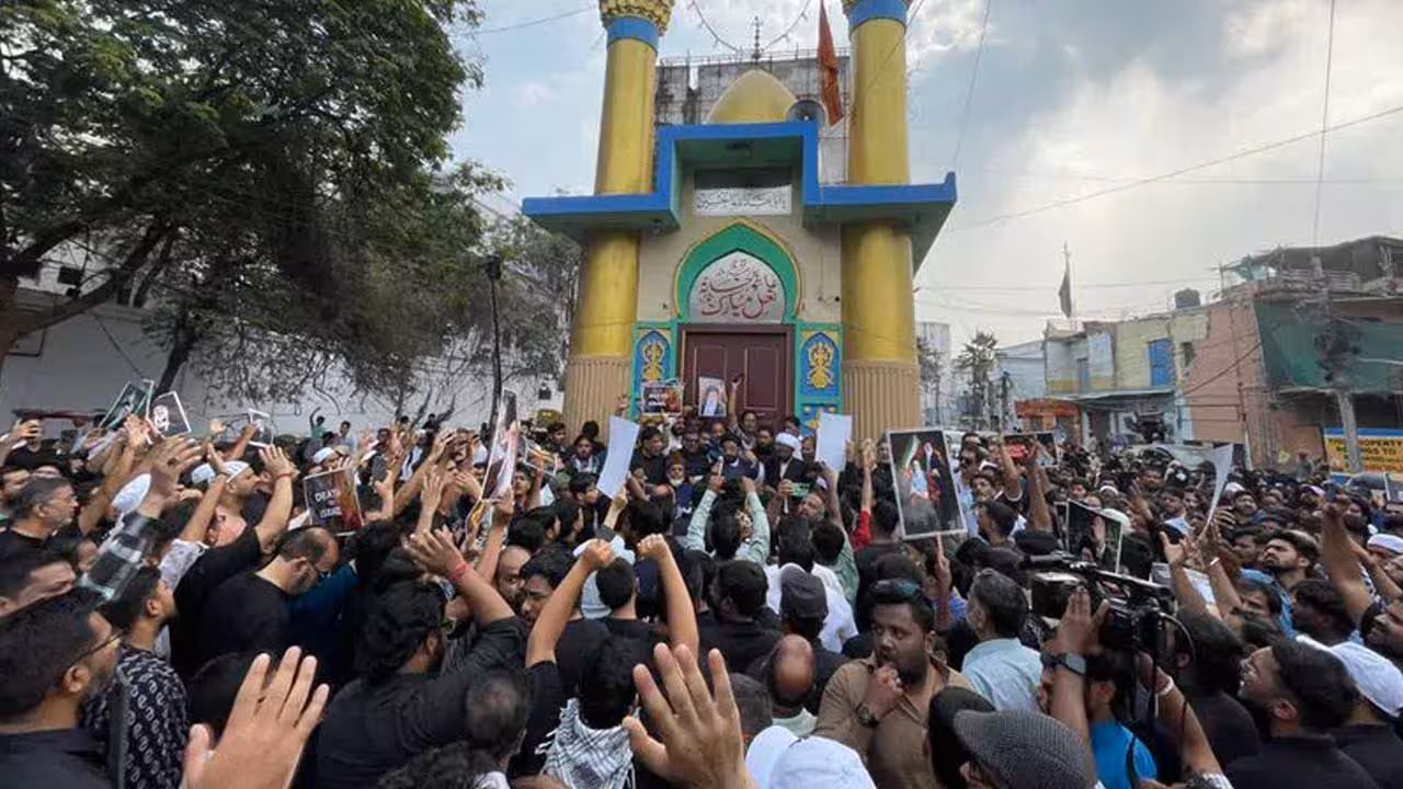 Hyderabad | పాతబస్తీలో ముస్లింల ర్యాలీ.. హైదరాబాద్ యూఎస్ కాన్సులేట్ వద్ద భారీ భద్రత