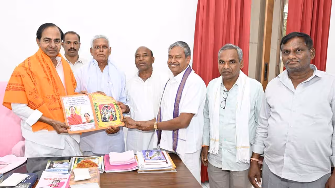KCR | శ్రీరామనవమి వేడుకలకు రండి.. కేసీఆర్కు ఆహ్వానం