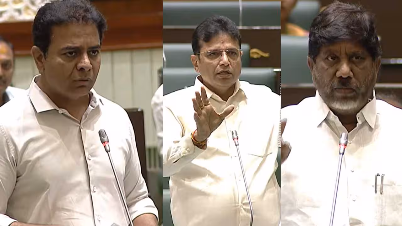 KTR vs Ministers | కేటీఆర్ వర్సెస్ మంత్రులు.. కేవలం లక్షన్నర కోట్ల దోపిడీకి వ్యతిరేకం..