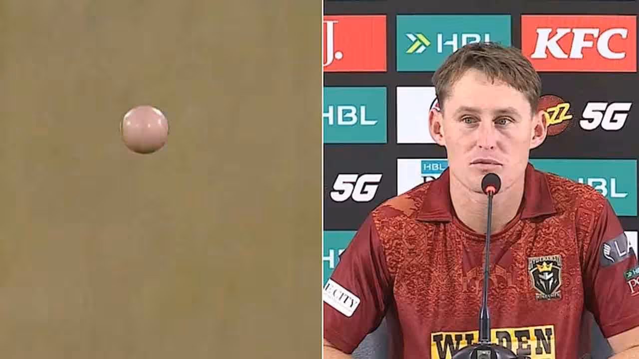 PSL | పాకిస్థాన్ సూపర్ లీగ్ కు ఘోర అవమానం.. జెర్సీ రంగు అంటుకుని పింక్ కలర్లోకి మారిన బంతి..
