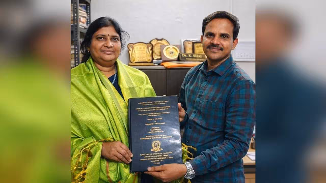 OU PhD Award | పాలమూరు మట్టిబిడ్డ రాజ్కుమార్కు ‘ఓయూ’ పీహెచ్డీ పట్టా