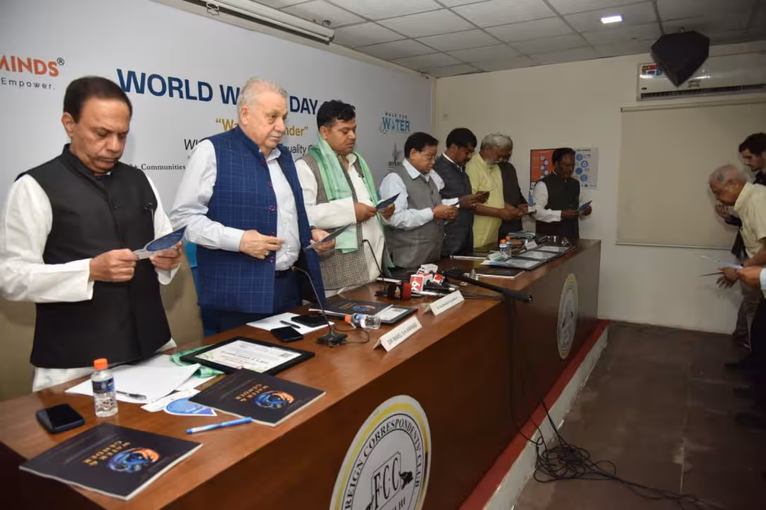 World water day 2026 | నీరున్న చోటే సమానత్వం: ప్రపంచ జల దినోత్సవం 2026 సదస్సులో తెలంగాణ నీటి విప్లవంపై కేఆర్ సురేష్ రెడ్డి ప్రశంసలు