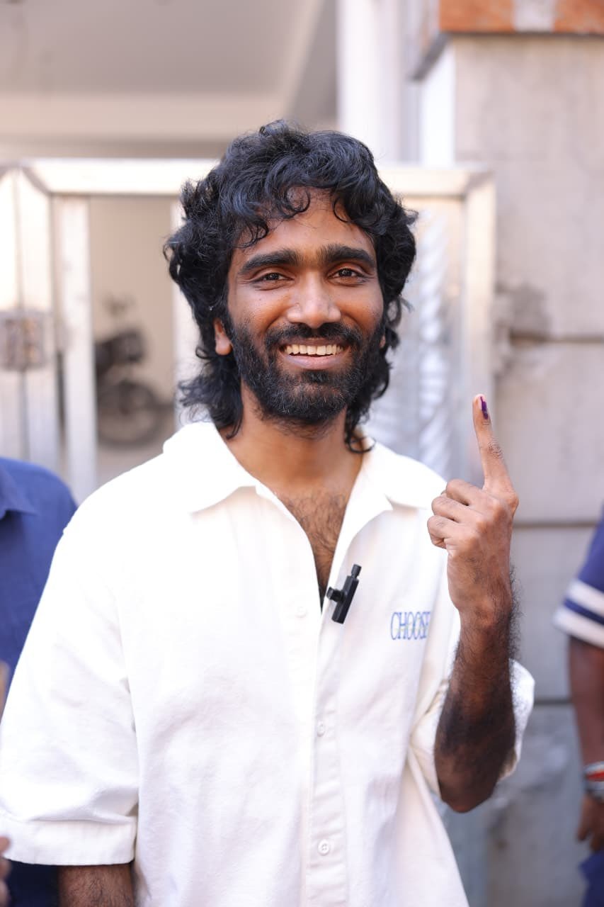 TN Election | తమిళనాడు అసెంబ్లీ ఎన్నికలు – ఓటేసిన సెలిబ్రిటీలు - Image 4