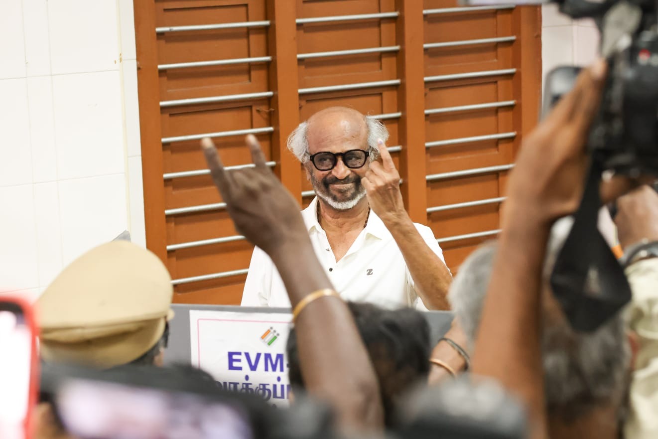 TN Election | తమిళనాడు అసెంబ్లీ ఎన్నికలు – ఓటేసిన సెలిబ్రిటీలు - Image 7
