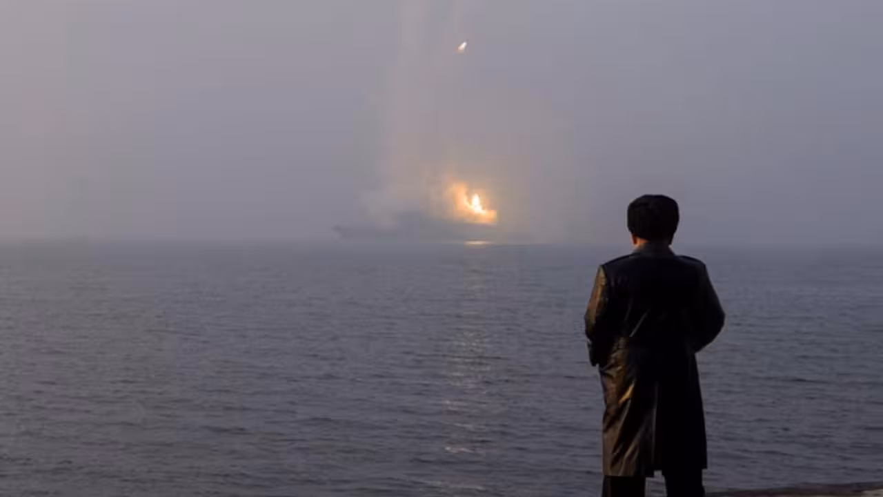 North Korea | రెండు మిస్సైల్స్ను పరీక్షించిన ఉత్తర కొరియా.. పరిశీలించిన కిమ్..!