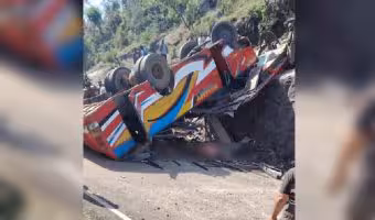 Bus Overturns | కొండ‌పై నుంచి లోయ‌లో ప‌డిన బ‌స్సు.. 16 మంది మృతి