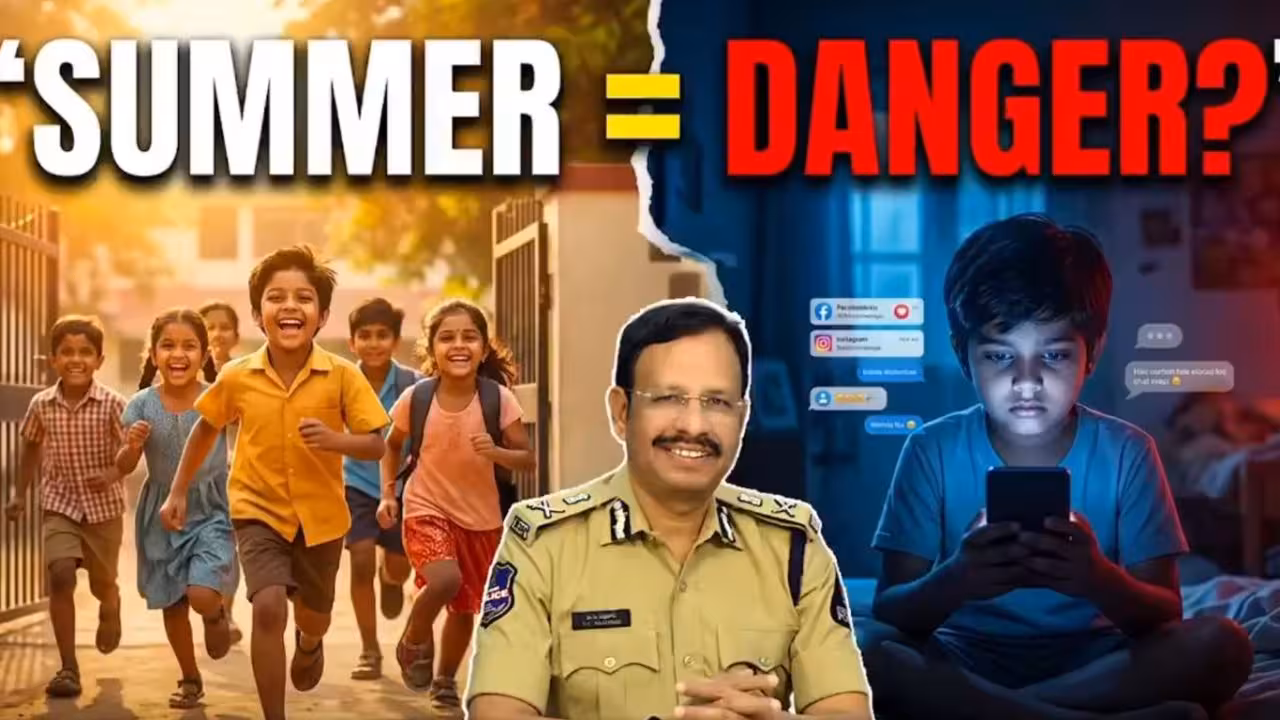 CP Sajjanar | ఖరీదైన గ్యాడ్జెట్లు కాదు.. పిల్లలకు సమయాన్ని కానుకగా ఇవ్వండి: సీపీ సజ్జనార్
