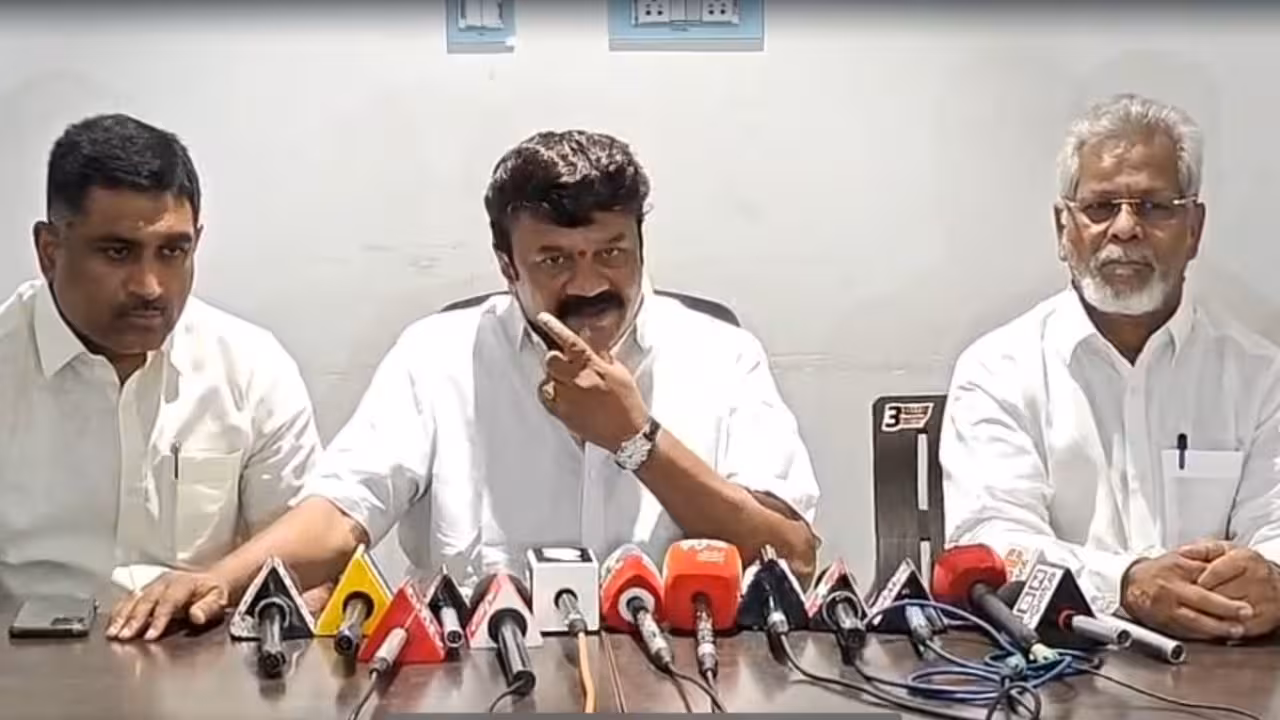Thalasani Srinivas Yadav | కేసీఆర్ అంటే కాంగ్రెస్కు భయమెందుకు: మాజీ మంత్రి తలసాని శ్రీనివాస్ యాదవ్