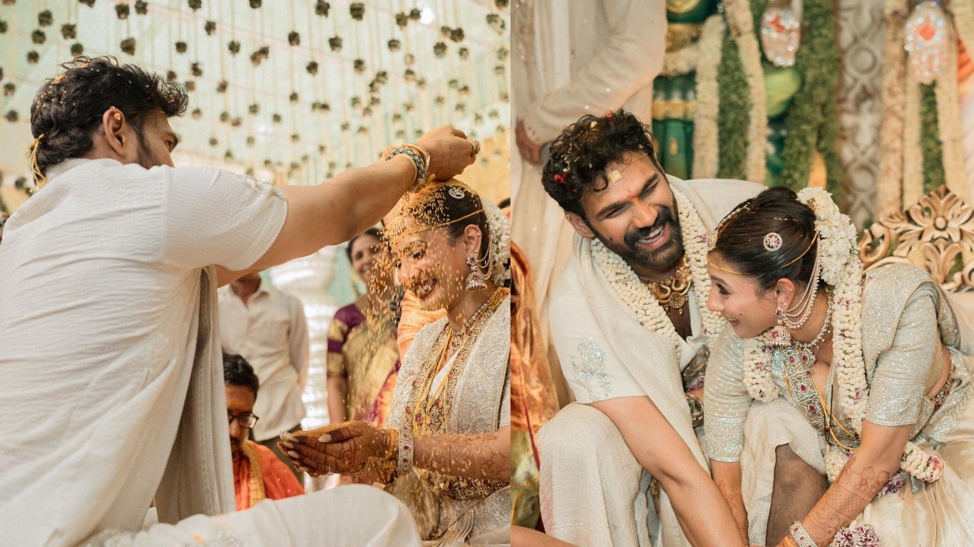 Bellamkonda Sreenivas | బెల్లంకొండ శ్రీనివాస్ – కావ్య రెడ్డి పెళ్లి ఫొటోలు చూశారా - Image 3