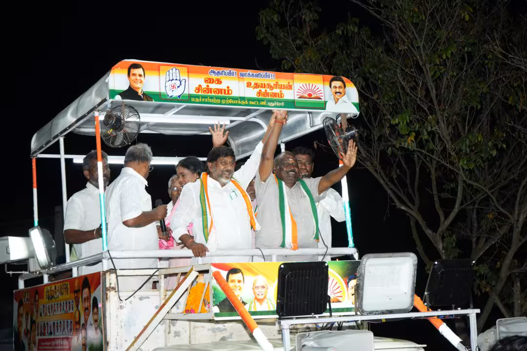 Bhatti Vikramarka | కాంగ్రెస్ గెలిస్తేనే పుదుచ్చేరికి రక్షణ: భట్టి, పొన్నం