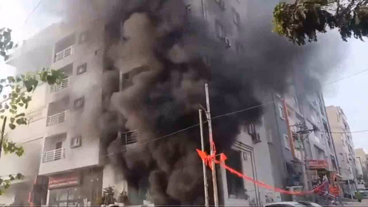 Fire Accident | గచ్చిబౌలిలో అగ్నికీలలు.. 18 బైక్లు దగ్ధం