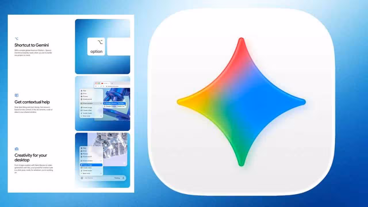 MacOS Gemini App | మాక్ ఓఎస్ యూజర్లకు ప్రత్యేకంగా గూగుల్ జెమిని యాప్.. ఏయే ఫీచర్లు ఉన్నాయంటే..?